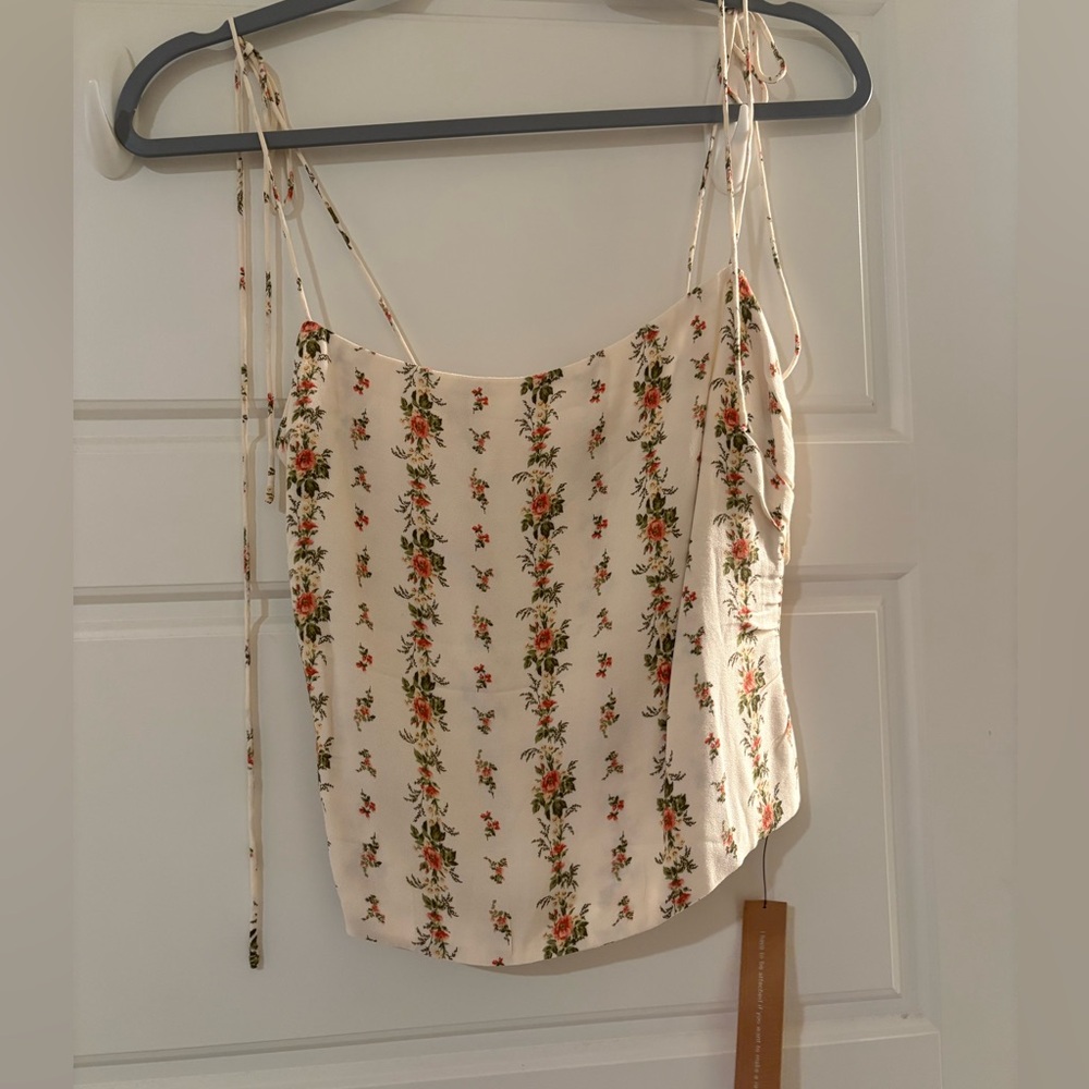 Reformation Floral Tank